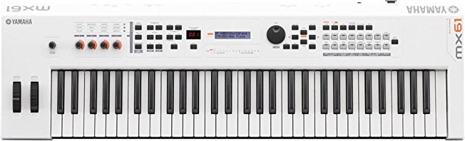 Yamaha MX61 Music Production Synthesizer, White