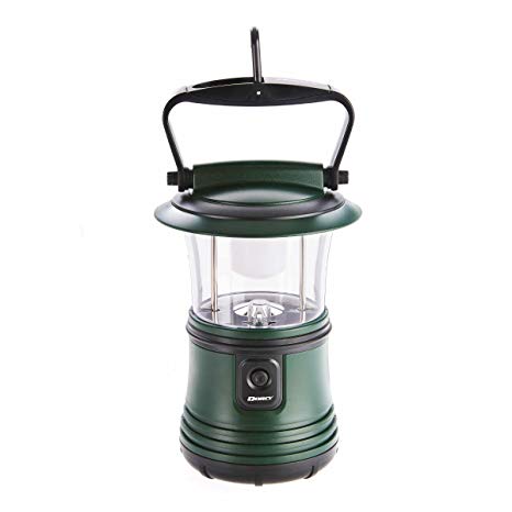 Dorcy 200 Lumen Rugged Camping Lantern with Amber Night Light Mode