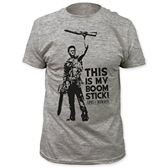 Army of Darkness This is my Boomstick Mens Grey T-shirt