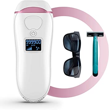 Permanent Hair Removal for Women Men 999,900 Flashes, At Home Use Painless Hair Remover on Bikini line, Legs, Arms, Armpits