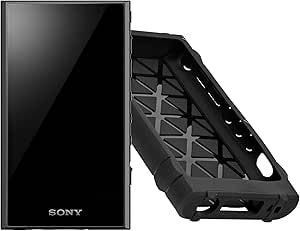 Sony NW-A306 Walkman A Series High-Resolution Digital Audio Player (Black) with Rugged Hardshell Case bundle (2 Items)