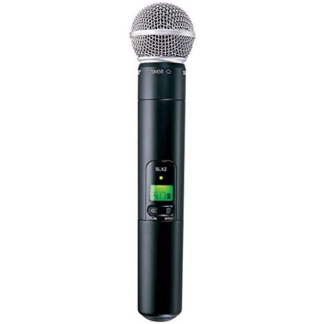 Shure SLX2/SM58 Handheld Transmitter with SM58 Microphone, J3