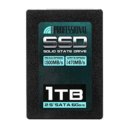 Inland Professional 1TB SSD 3D NAND SATA III 6Gb/s 2.5" 7mm Internal Solid State Drive (1T)