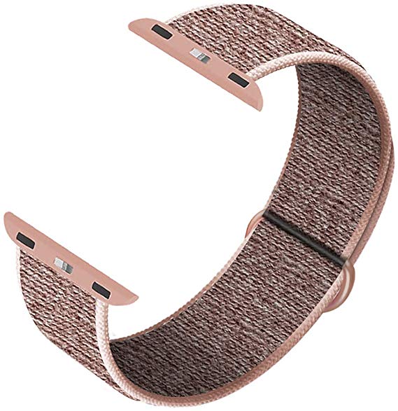 INTENY Sport Band Compatible with Apple Watch 38mm 40mm 42mm 44mm, Soft Sport Loop, Strap Replacement for iWatch Series 5, Series 4, Series 3, Series 2, Series 1