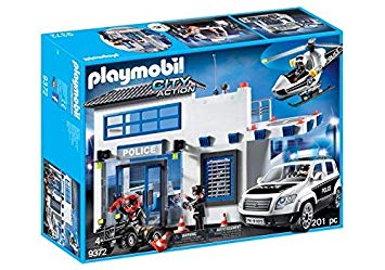 Playmobil 9372 Police Station Bundle