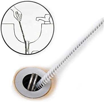 Alink Sink Drain Overflow Cleaning Brush, Household Sewer Hair Catcher