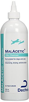 DECHRA DermaPet Malacetic Otic Ear/Skin Cleanser, 16 oz.