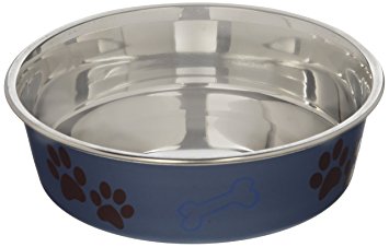 Bella Bowls Dog Bowl, Metallic