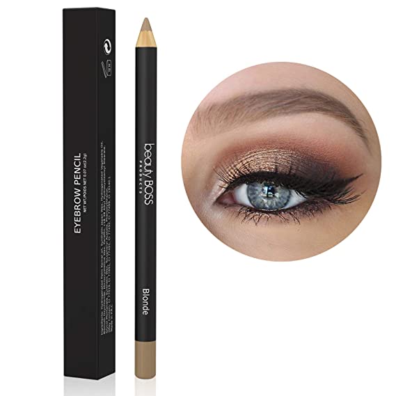 Perfect Eyebrow Pencil Smooth Formula for Bold Fuller and Fluffier Brows (Blonde)