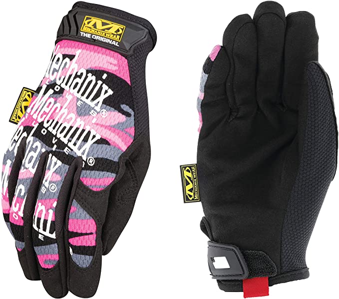 Mechanix Wear - Women's Original Pink Camo Gloves (Large, Pink Camouflage)