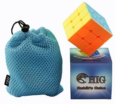 HIG Rubiks CUBE is Professional Edition Cube - Optimum Structured Speed Rubiks Cube - An interesting Puzzle Boxes - 3 x 3 Puzzle Cube - 100 Money Back Guarantee