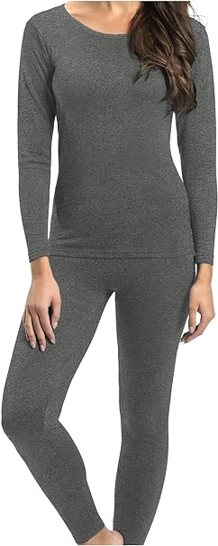 Rocky Thermal Underwear for Women (Thermal Long Johns Set) Shirt & Pants, Base Layer w/Leggings/Bottoms Ski/Extreme Cold