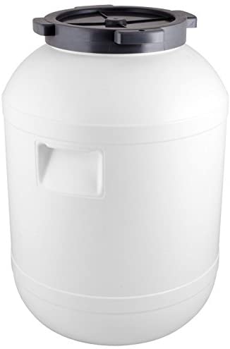 Plastic barrel with screw cap ideal for Fermentation or food storage 5/10/20/30L (20L barrel)
