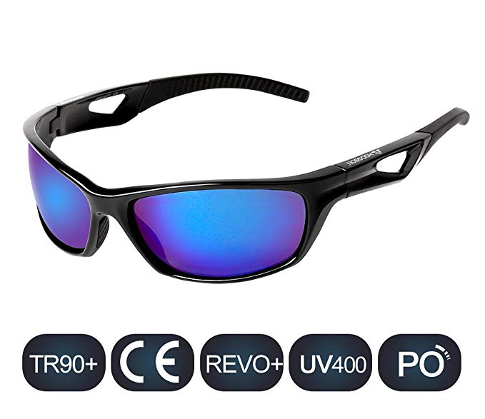 HODGSON Polarized Sports Sunglasses for Women Men Sport Fashion Glasses for Cycling