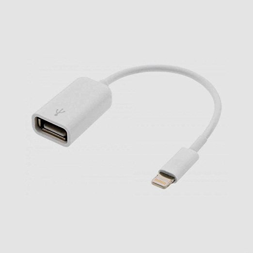 REALMAX® 8 pin Male to USB Female OTG Adapter Lightning Cable Lead For iPad Air 1st 2nd Generation, iPad Mini 2 , iPad 4