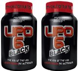NUTREX LIPO-6 Black 240 Caps DMAA-FREE Extreme Fat Destroyer