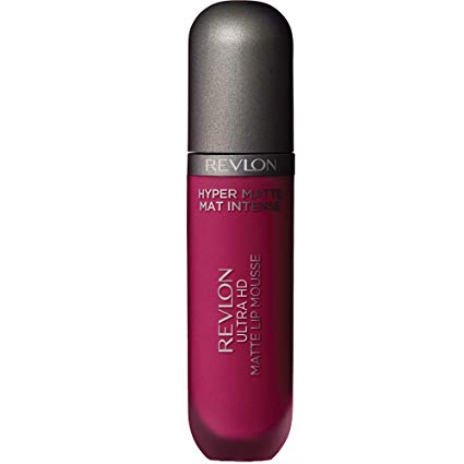 Revlon Ultra HD Lip Mousse Hyper Matte, Liquid Lipstick, Crimson Sky,1 Count