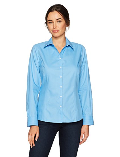 Cutter & Buck Women's Epic Easy Care Long Sleeve Fine Twill Collared Shirt