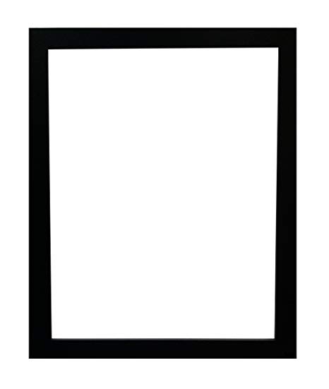 FRAMES BY POST H7 Picture Photo Frame, Plastic Glass, Black, 60 x 80 cm