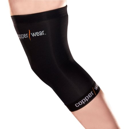 Copper Wear Compression Knee Sleeve Large
