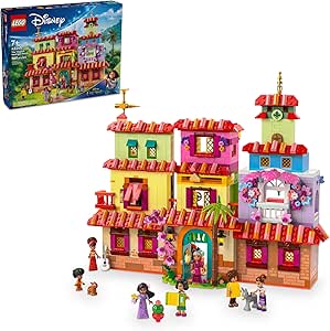 LEGO Disney Encanto The Magical Madrigal House Toy, Building Playset for Kids, Mirabel Disney Princess Doll Figure, Disney Toy for Girls and Boys Ages 7 and Up, Fun Construction Encanto Toy, 43245