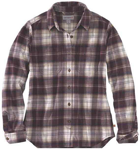 Carhartt Women's Rugged Flex Hamilton Flannel Shirt