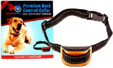 EpicPet Premium Bark Collar - Vibration Correction No Bark Collar with Adjustable Sensitivity for Large Medium and Small Breed Dogs
