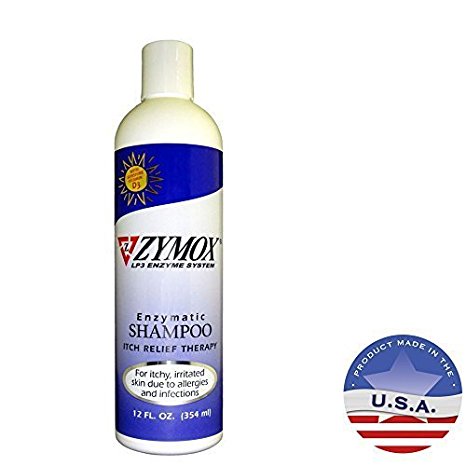 Zymox Itch Relief Shampoo with Vitamin D3 (12 oz)