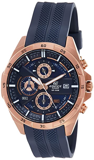 Casio Edifice Analog Blue Dial Men's Watch - EFR-556PC-2AVUDF (EX386)