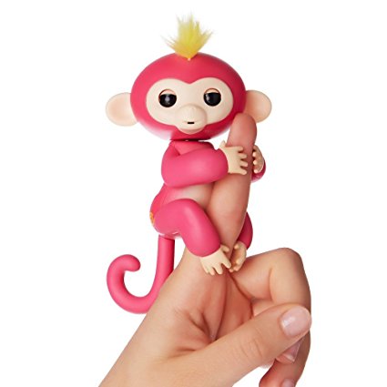 Fingerlings Interactive Baby Monkey Electronic Toys Puppet-By Cooke