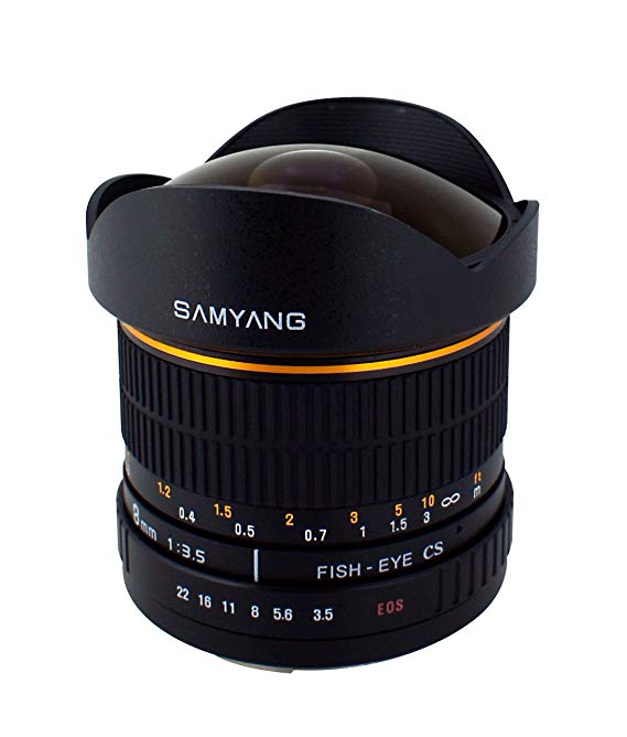 Samyang SY8MAE-N 8mm f3.5 Lens for Nikon AE
