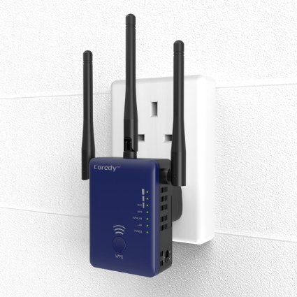 Coredy AC750 Mini WiFi Dual Band Range Extender Access Point  Router Coredy E750