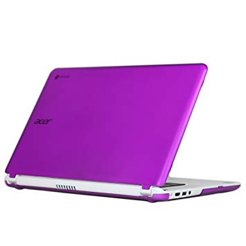 iPearl mCover Hard Shell Case for 15.6" Acer Chromebook 15 C910 / CB5-571 / CB3-531 series Laptop (Purple)