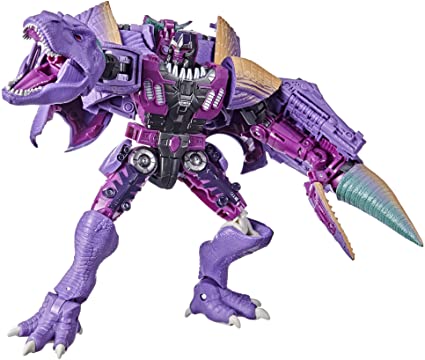 Transformers Toys Generations War for Cybertron: Kingdom Leader WFC-K10 Megatron (Beast) Action Figure - Kids Ages 8 and Up, 7.5-inch