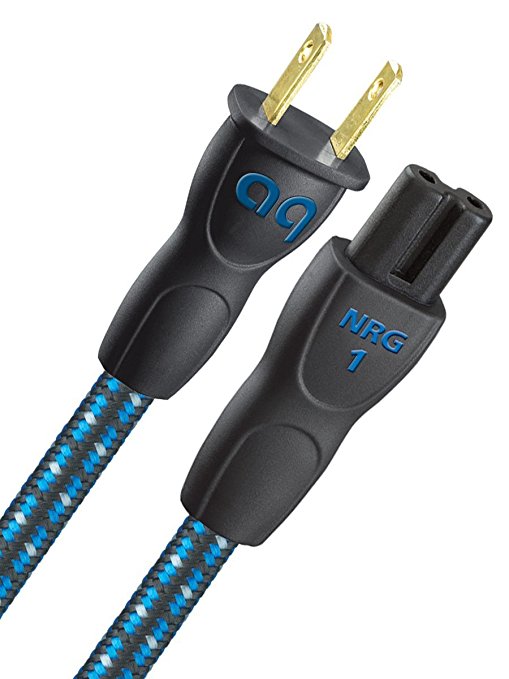AudioQuest NRG-1 AC power cord - US plugs 3' (0.91m) C7 Plug