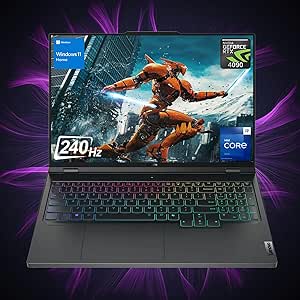 Lenovo Legion Pro Newest Ultimate i9 Gaming Laptop, 16" WQXGA 240Hz, Intel Core i9-14900HX, NVIDIA GeForce RTX 4090, 64GB DDR5 RAM, 4TB SSD, HDMI, RGB Backlit KB, Webcam, Wi-Fi 6, Windows 11 Home