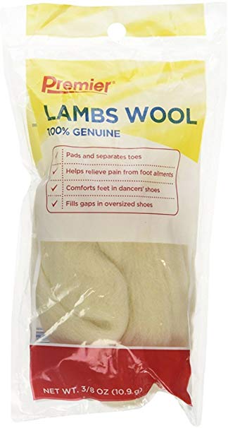 Premier Lambs Wool 3/8 oz (Pack of 4)