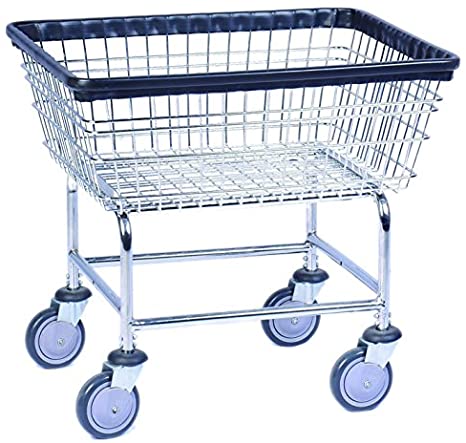 EVERSTRONG Heavy Duty Wire Basket Laundry Cart (Large)
