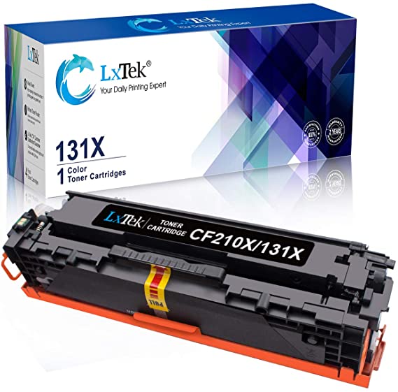 LxTek Remanufactured Toner Cartridges Replacement for HP 131X CF210X 131A CF210A to use with Laserjet Pro M251nw M276nw Printer, High Yield (1 Black)