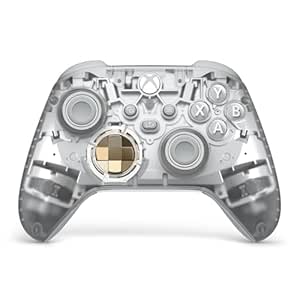 Xbox Wireless Controller Ghost Cipher Special Edition - Wireless & Bluetooth Connectivity - New Hybrid D-Pad - New Share Button - Featuring Textured Grip - Easily Pair & Switch Between Devices