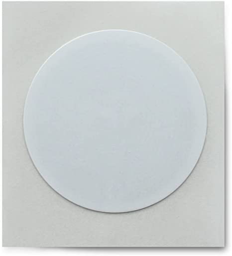 Ntag215 NFC Tag Sticker,Blank White NFC 215 Cards Compatible for TagMo Amiibo and All NFC-Enabled Devices,Writable and Programmable,25mm Round 50pcs