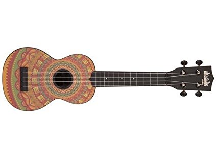 Kala Ukadelic KA-SU-MEHNDI Mehndi Soprano Ukulele