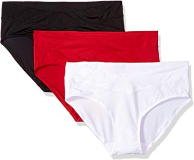 Warner's Women's Blissful Benefits No Muffin Top 3 Pack Hipster Panties