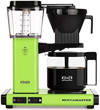 Technivorm Moccamaster 59609 KBG Coffee Brewer, 40 oz, Fresh Green