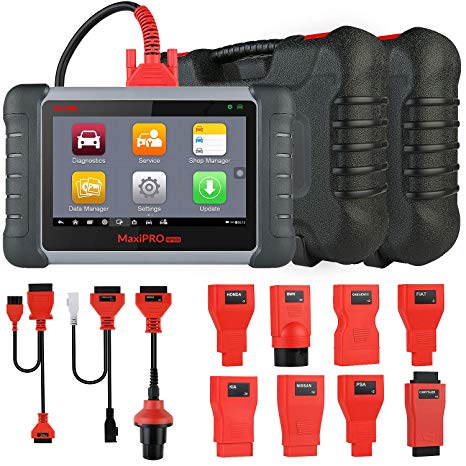 Autel MP808K Diagnostic Scan Tool with OE-Level All Systems Diagnosis and 23 Services, Key Coding, Bi-Directional Control, Auto VIN, Oil Reset, TPMS, EPB, BMS, SAS, DPF, Upgraded Ver. of DS808, MP808