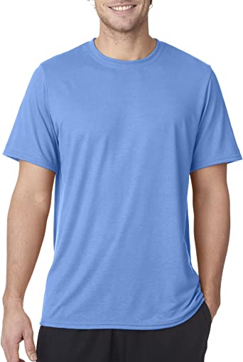 Gildan mens 100% Polyester Moisture Wicking Performance T-shirt