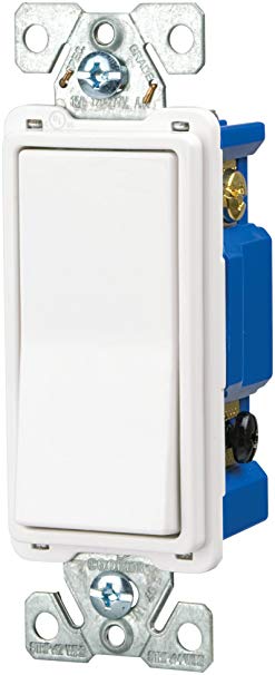 EATON 7504W-SP-L 15-Amp, 120-Volt Standard Grade 4-Way Decorator Switch, White