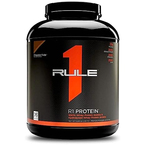 Rule 1 R1 Protein HYDRO/ISO Protein - 5.03 lbs (Chocolate Fudge)