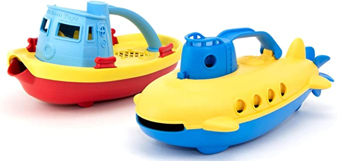 Tug Boat & Submarine Combo Pack