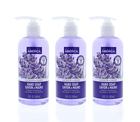 Lavender Moisturizing Hand Soap by Beauty America (3 Pack)
